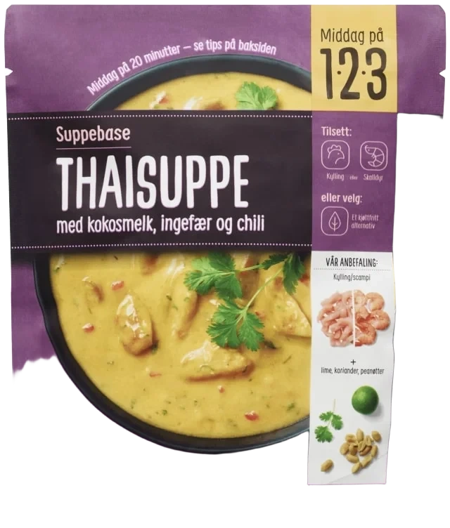 Thaisuppe 1l Middag På 123