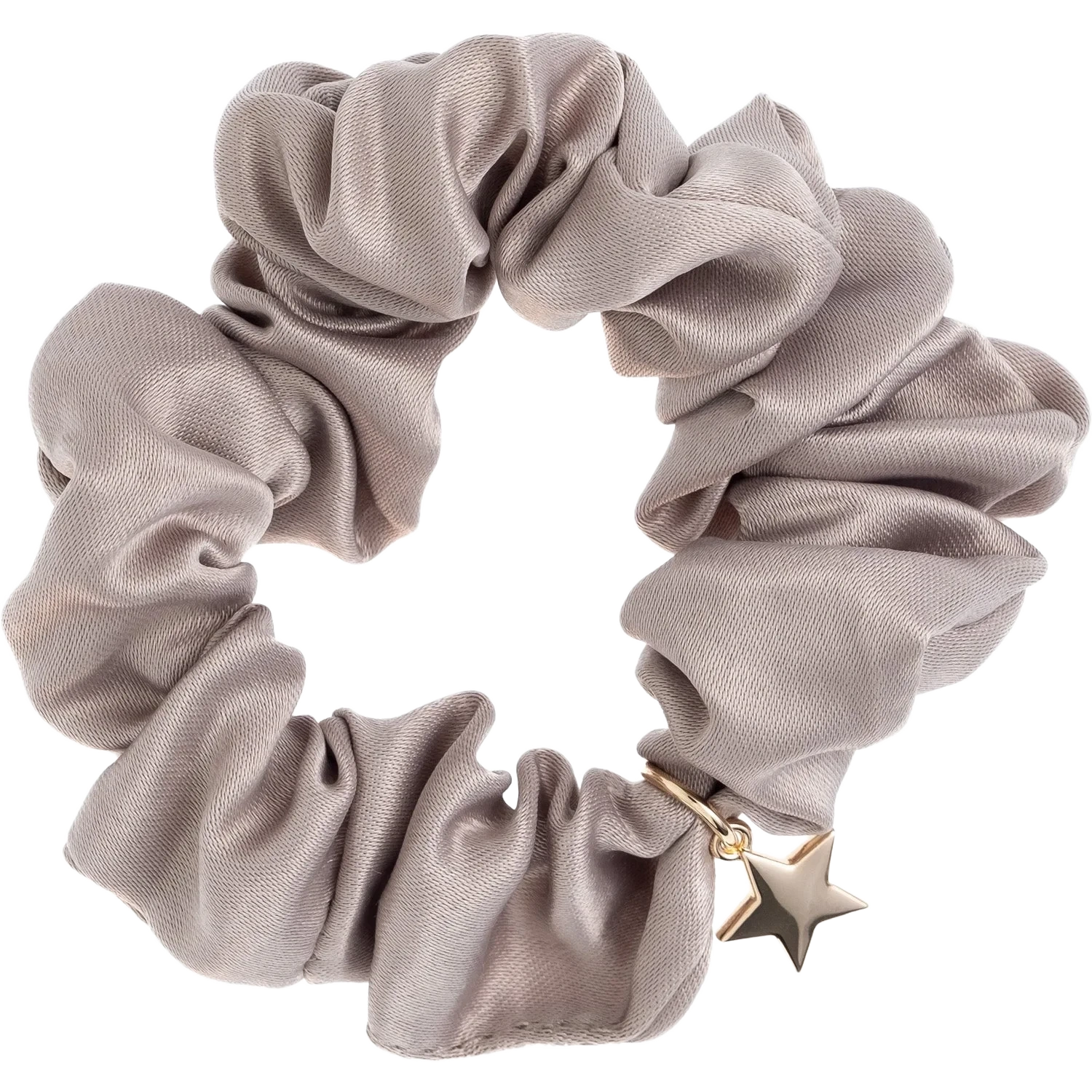 Dark Satin Scrunchie