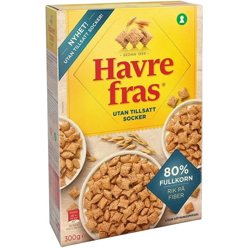 Havrekuddar Utan tillsatt socker
