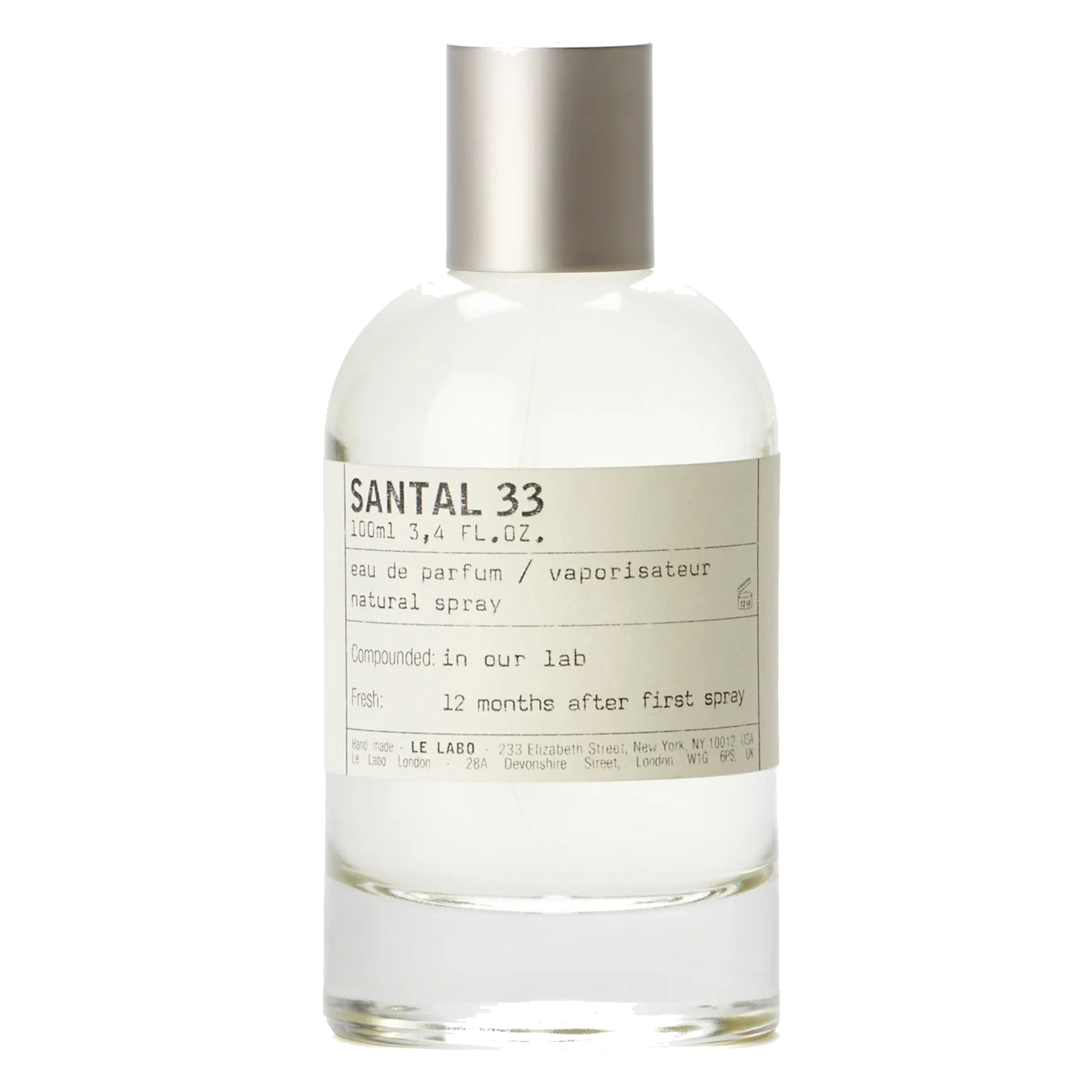 Le Labo Santal 33 Eau de Parfum 100 ml
