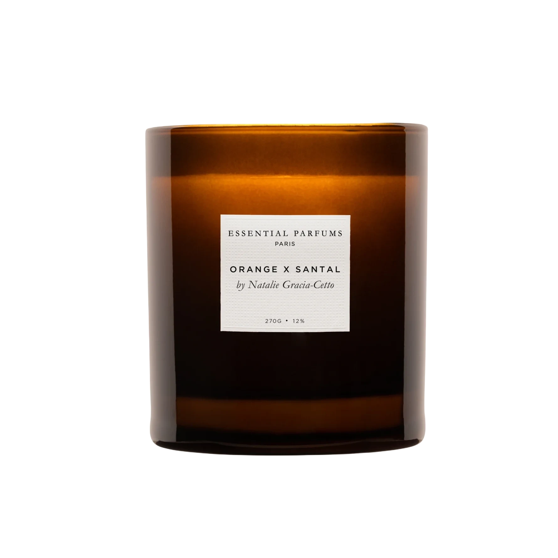 Essential Parfums Orange X Santal By Nathalie Gracia - Cetto Candle 270g Orange X Santal By Nathalie Gracia - Cetto Candle 270g