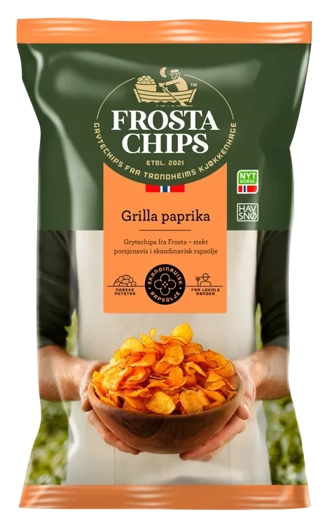 Frostachips Grilla Paprika 150g