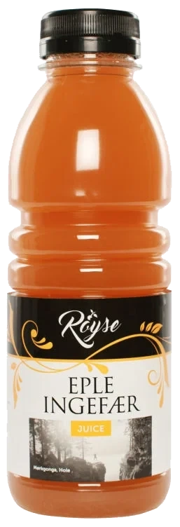 Eple- og Ingefærjuice 0.5l Røyse