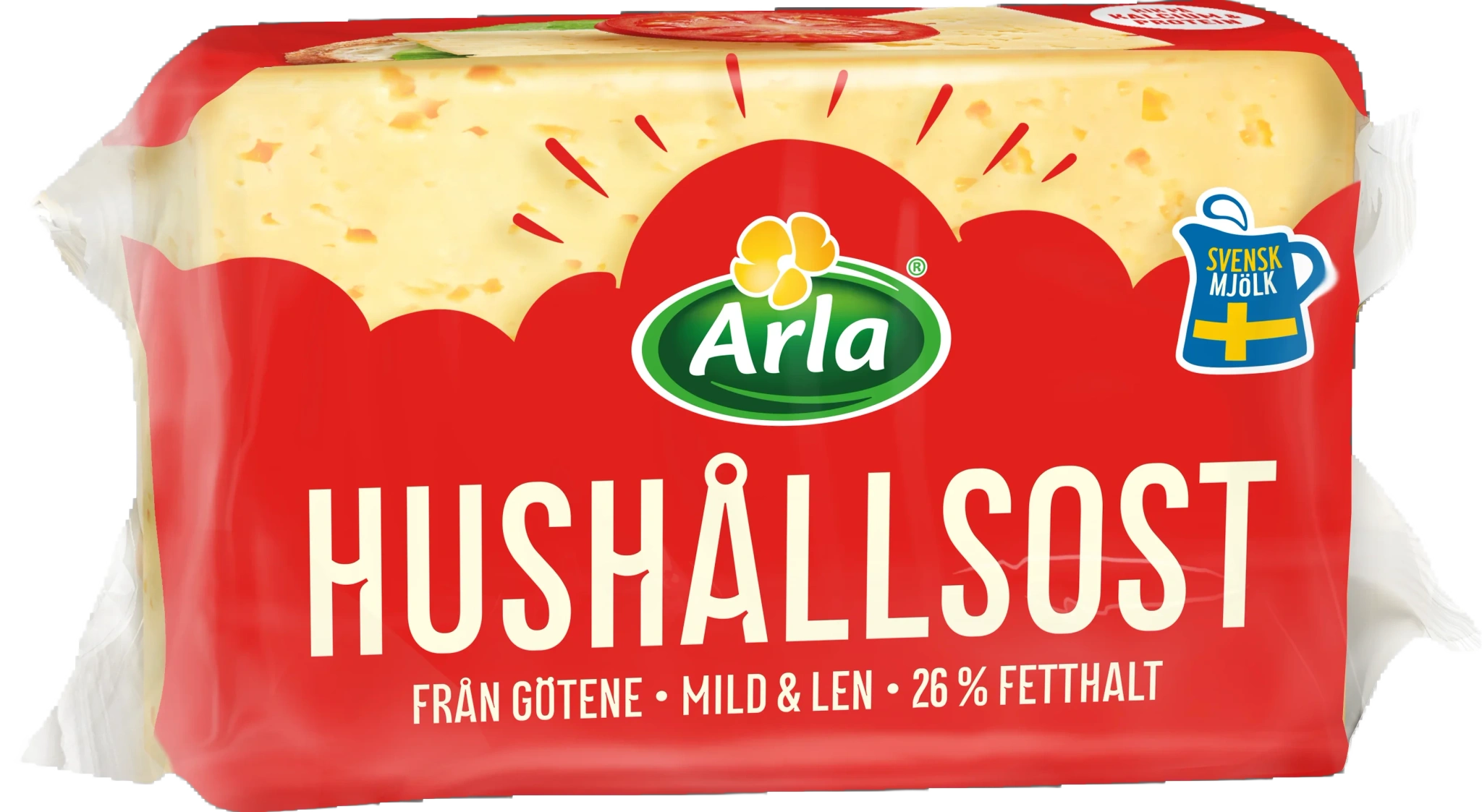 Götene Hushållsost 26% ca 500g