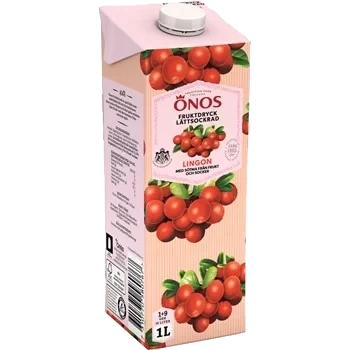 Lingon fruktdryck
