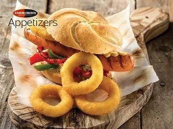 FARM FRITES FROSEN Panerade Lökringar