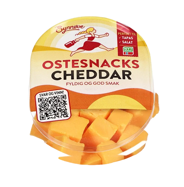 Cheddar Ternet 80g Synnøve