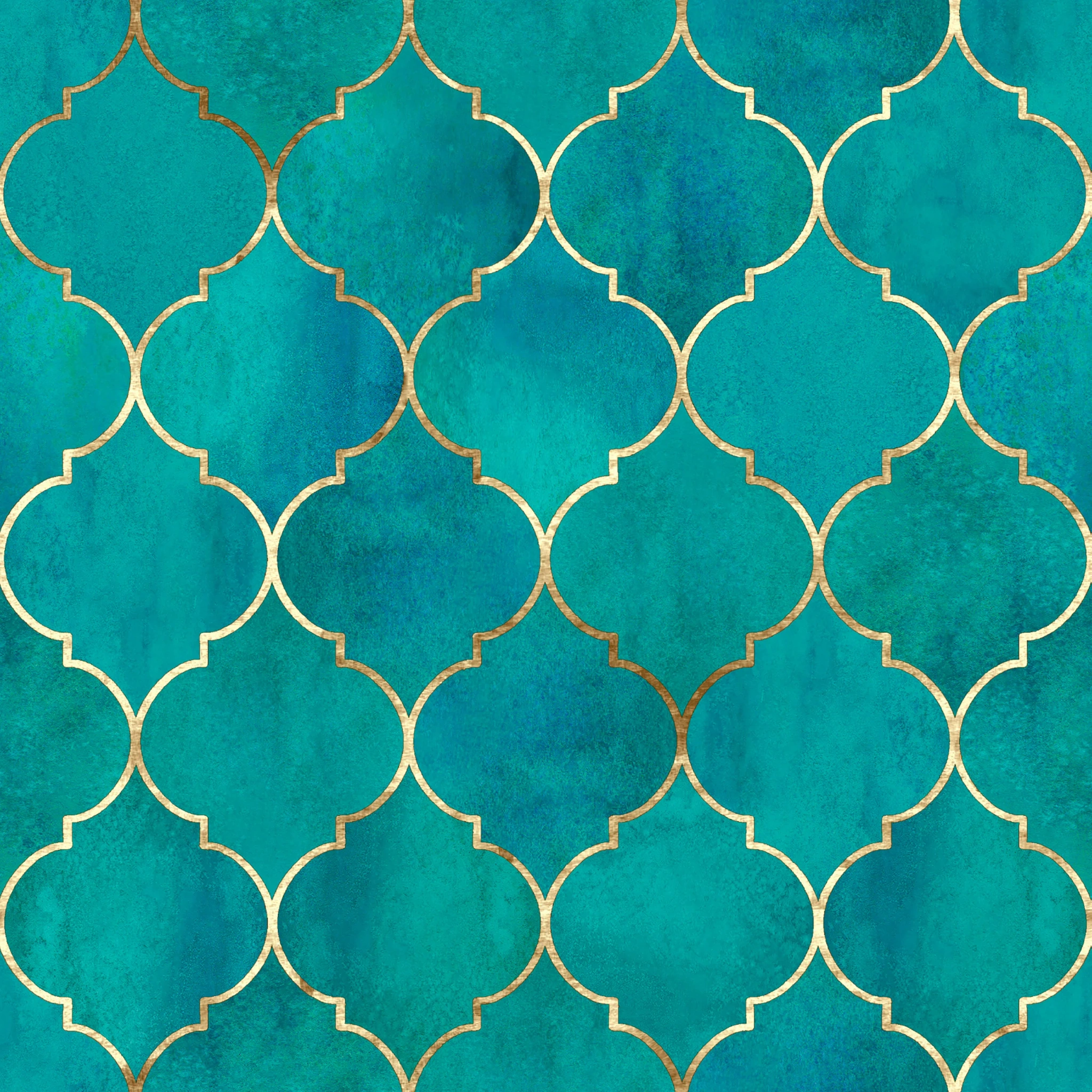 Tissue-Serviette Gold Tile