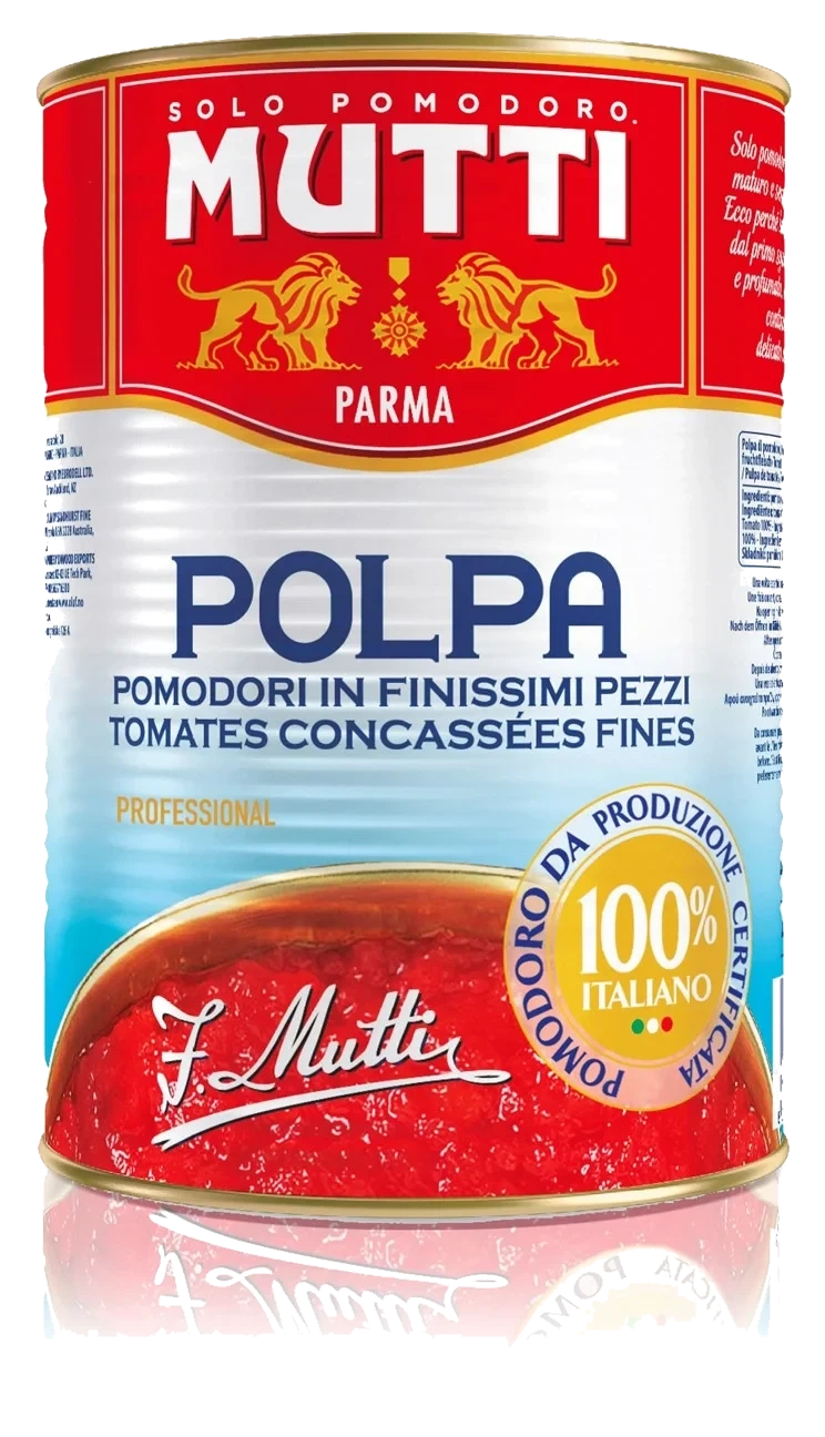 Finkrossade Tomater Polpa