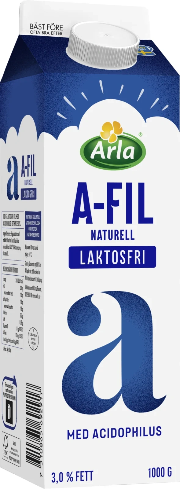 Laktosfri A-fil 3%
