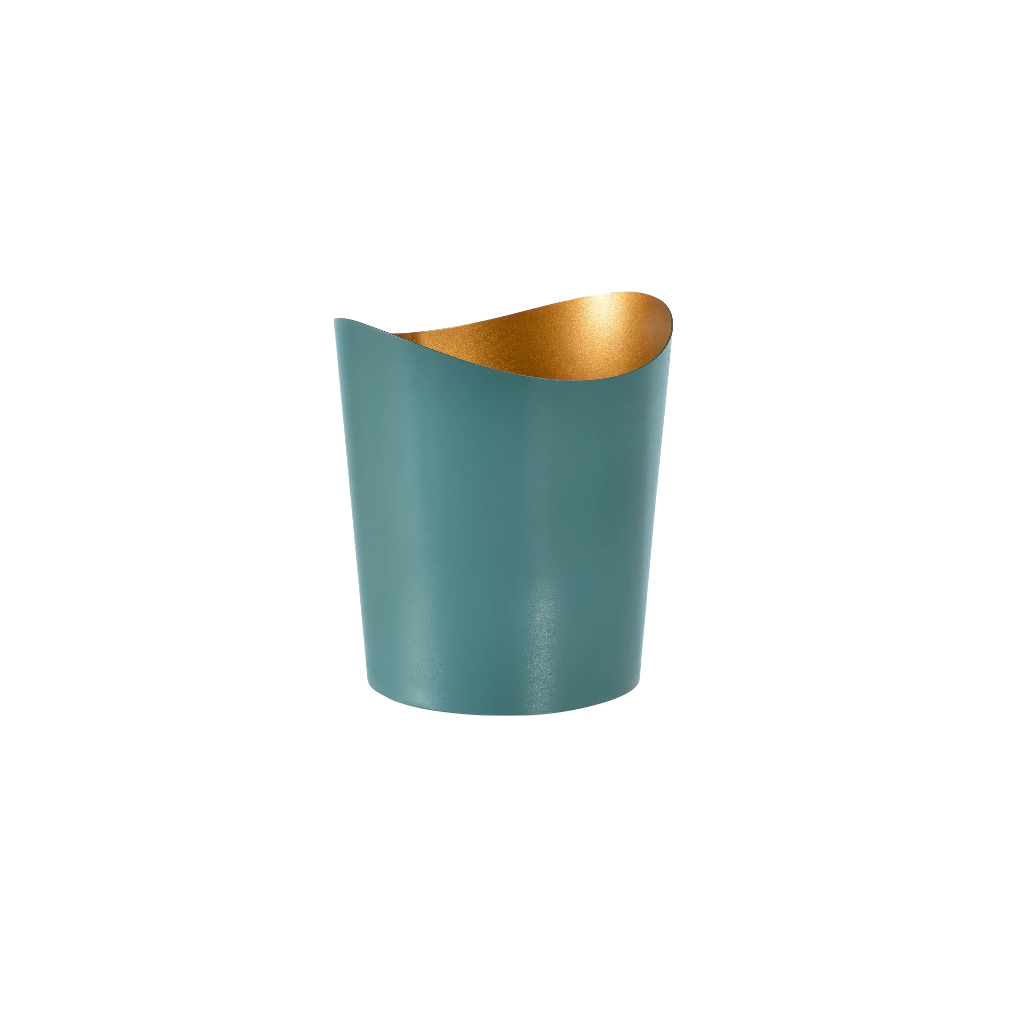 Duni Kerzenhalter Ripple Ocean Teal