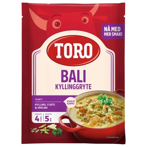 Bali Kyllinggryte 81g Toro