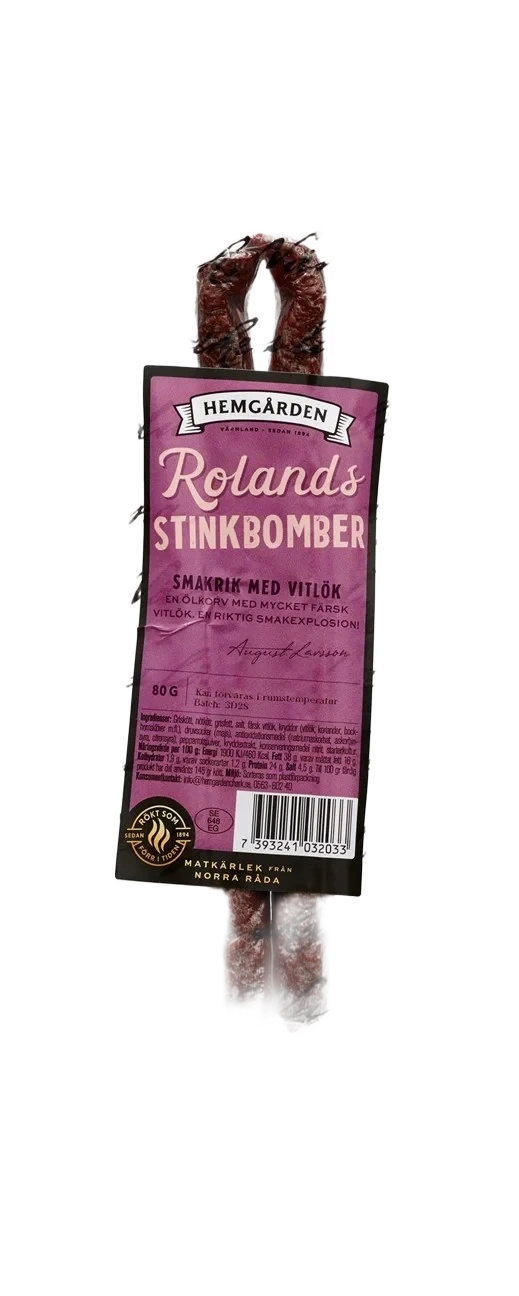 Ölkorv Rolands stinkbomb 80 gr
