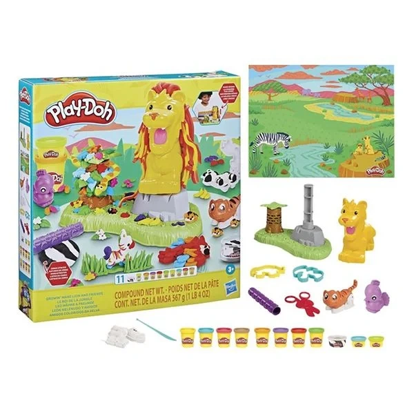 Play-Doh Sett - Lion & Friends