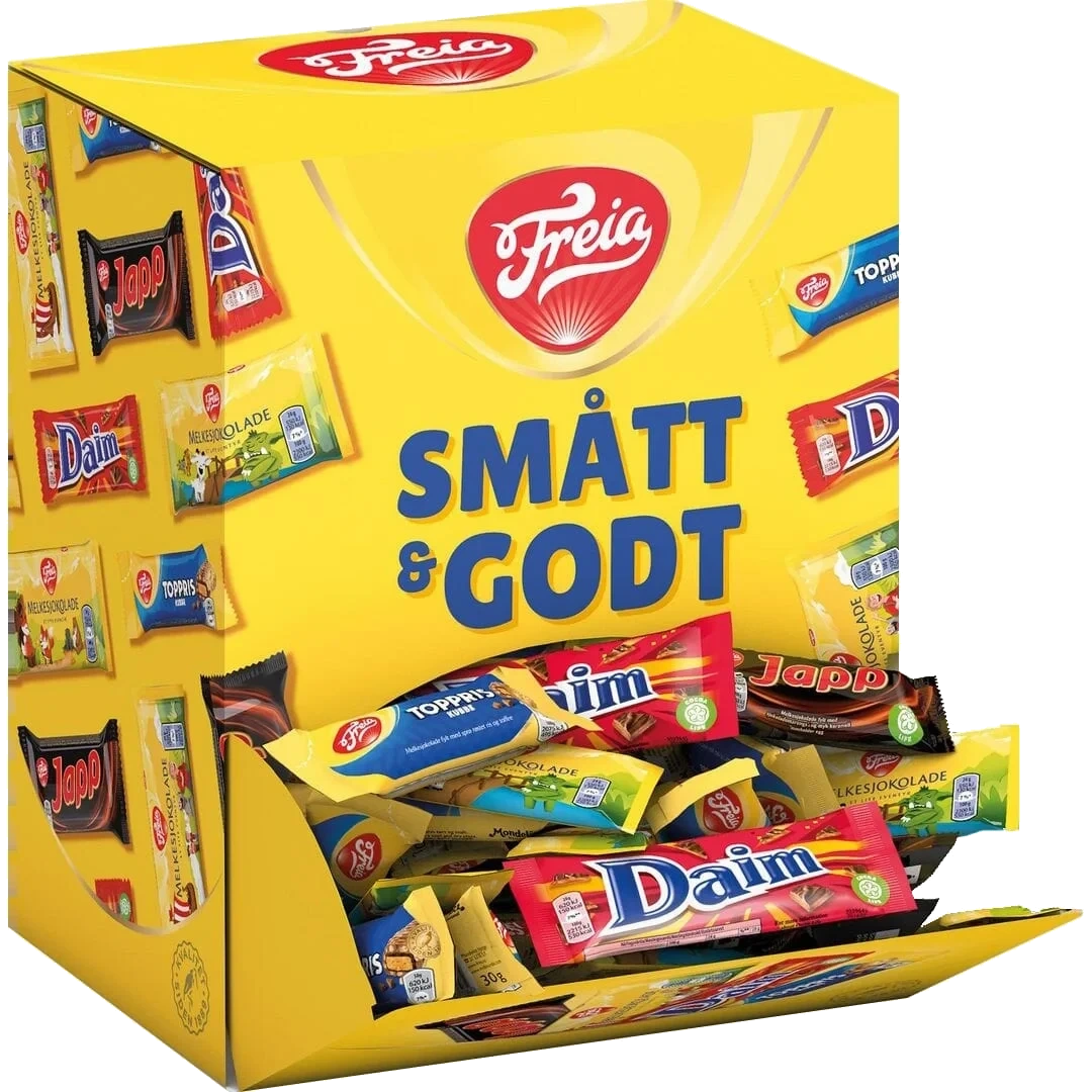 Freia mix sjokoladeboks 6,4kg