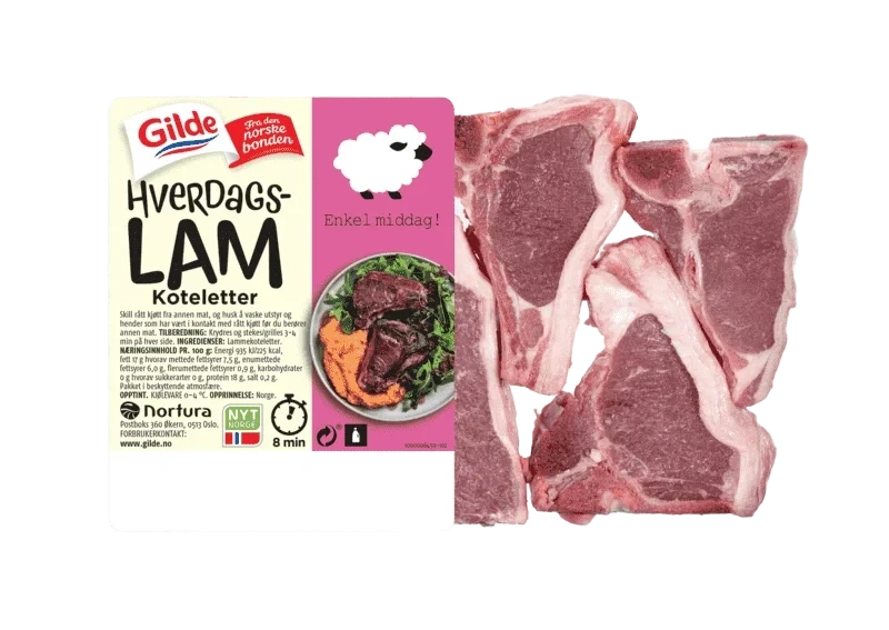 Gilde Hverdagslam Kotelett ca 400g