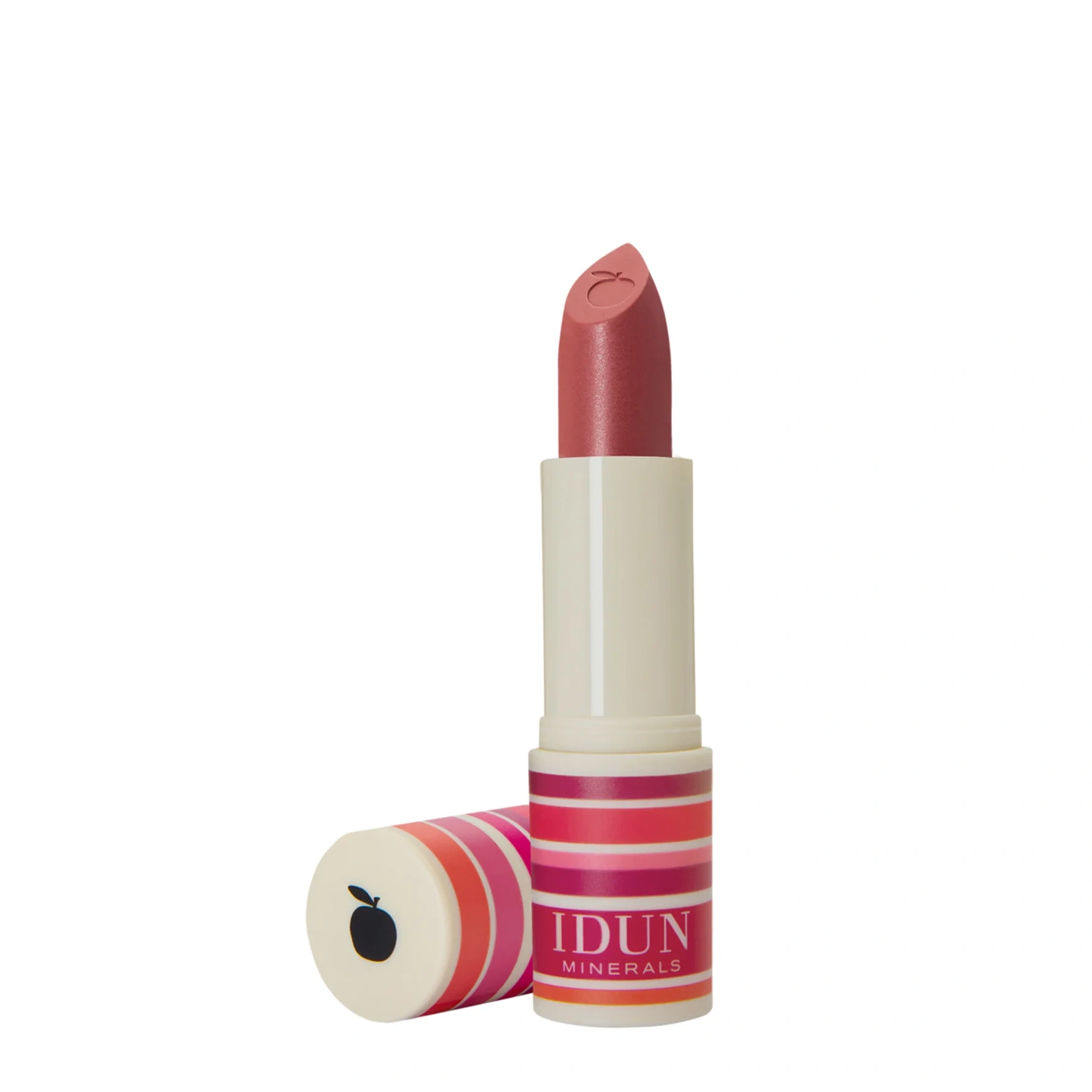 IDUN Minerals Matte Leppestift Jungfrubär (rød med hint av brun) 4 g