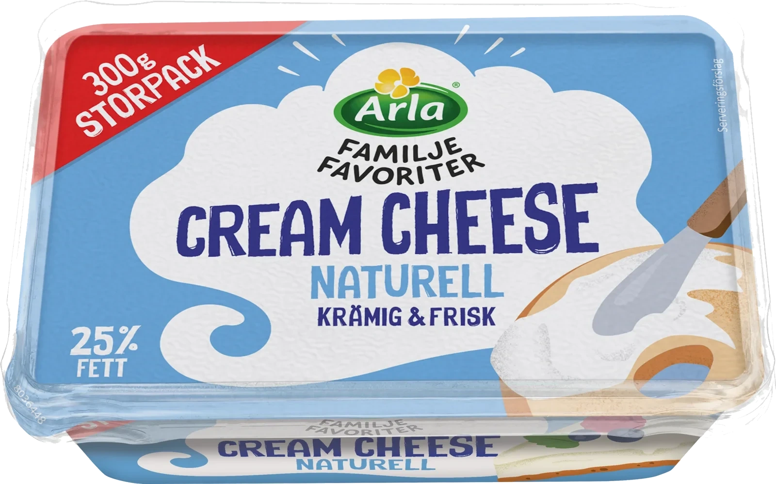 Familjefav Cream cheese Naturell