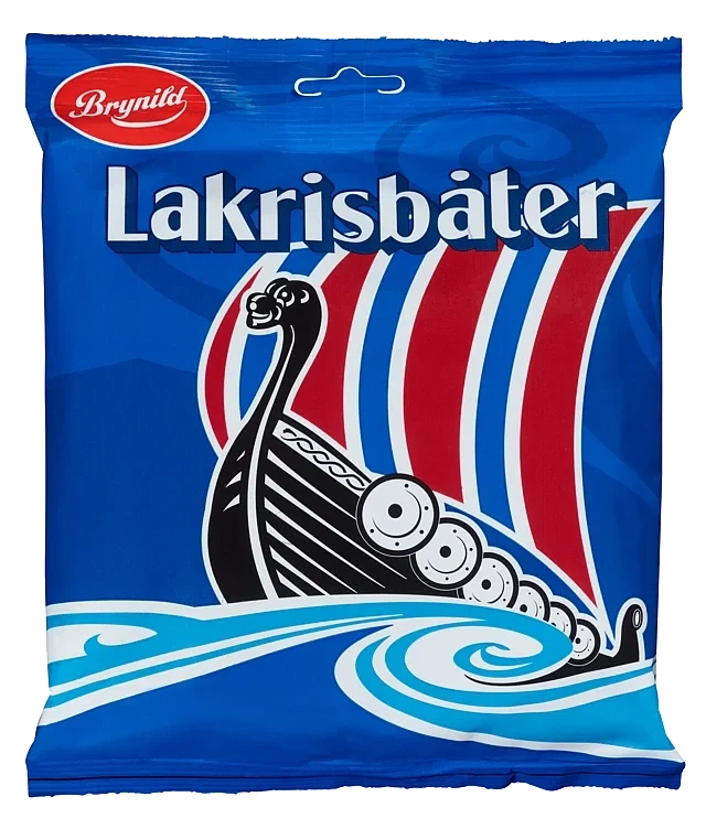 Lakrisbåter trav.bag  t  425g