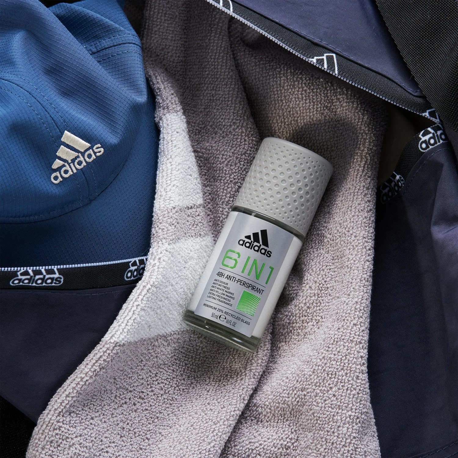 Adidas Cool & Dry 6 In 1 Roll-on Deodorant