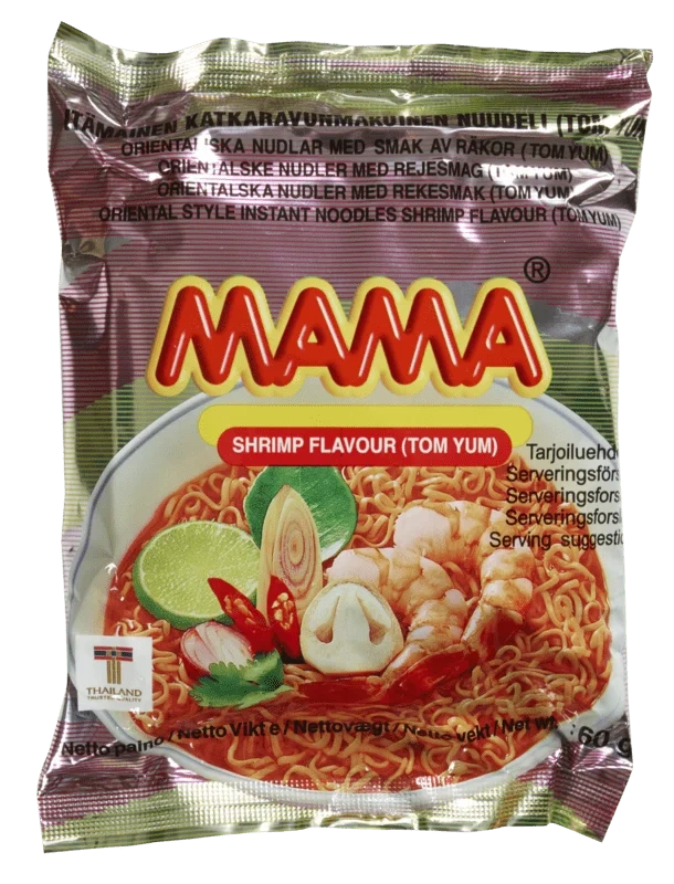 Mama Nudler Reker med Risolje 60g