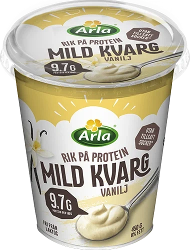 Mild kvarg vanilj 0.2%
