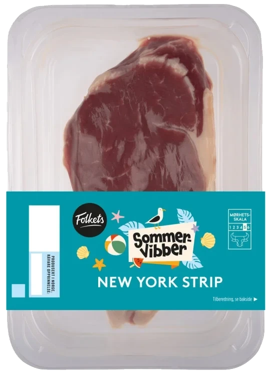 Storfe Newyork Strip Ca300g