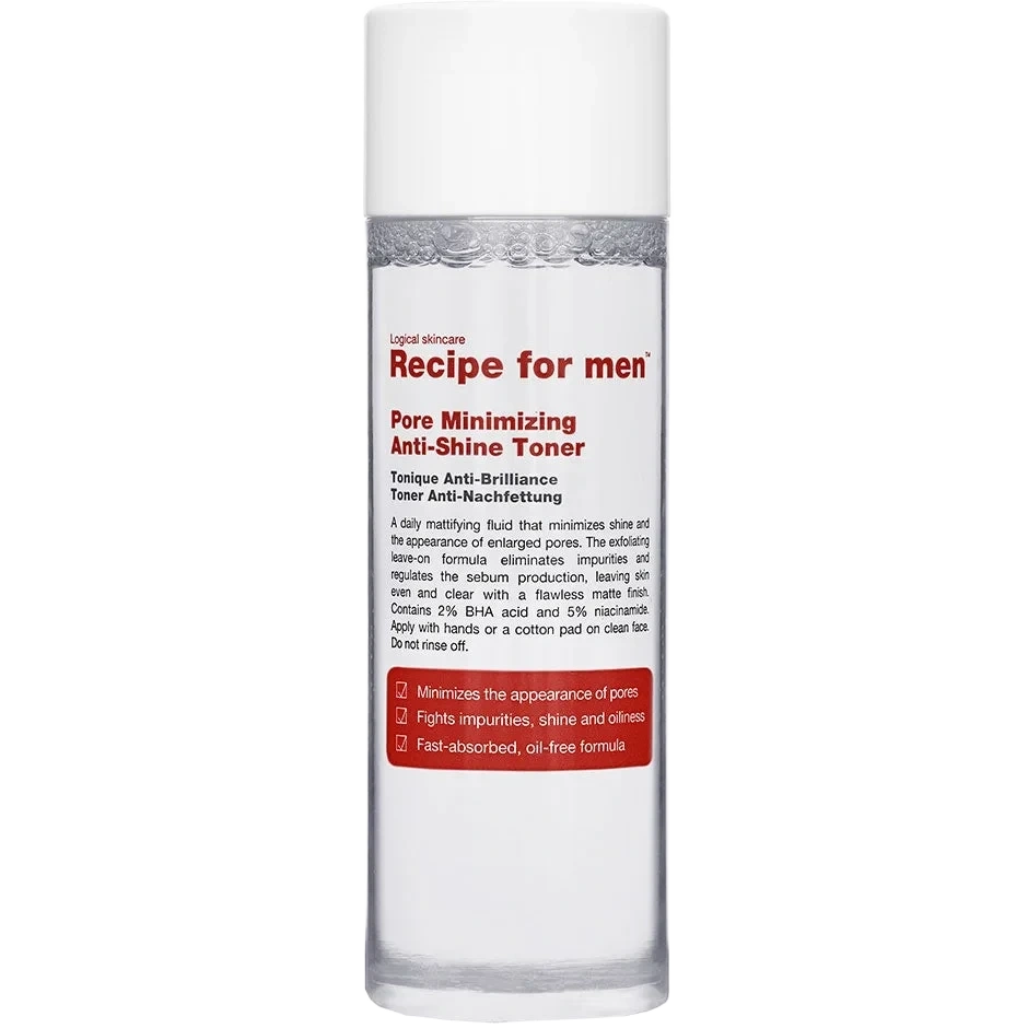 Recipe for men Pore Minimizing Anti-Shine Toner