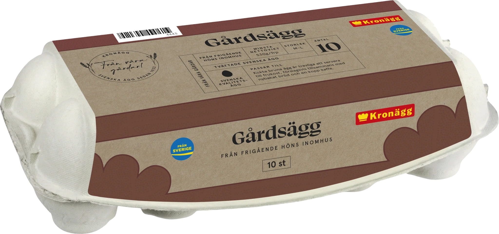Gårdsägg, M-L