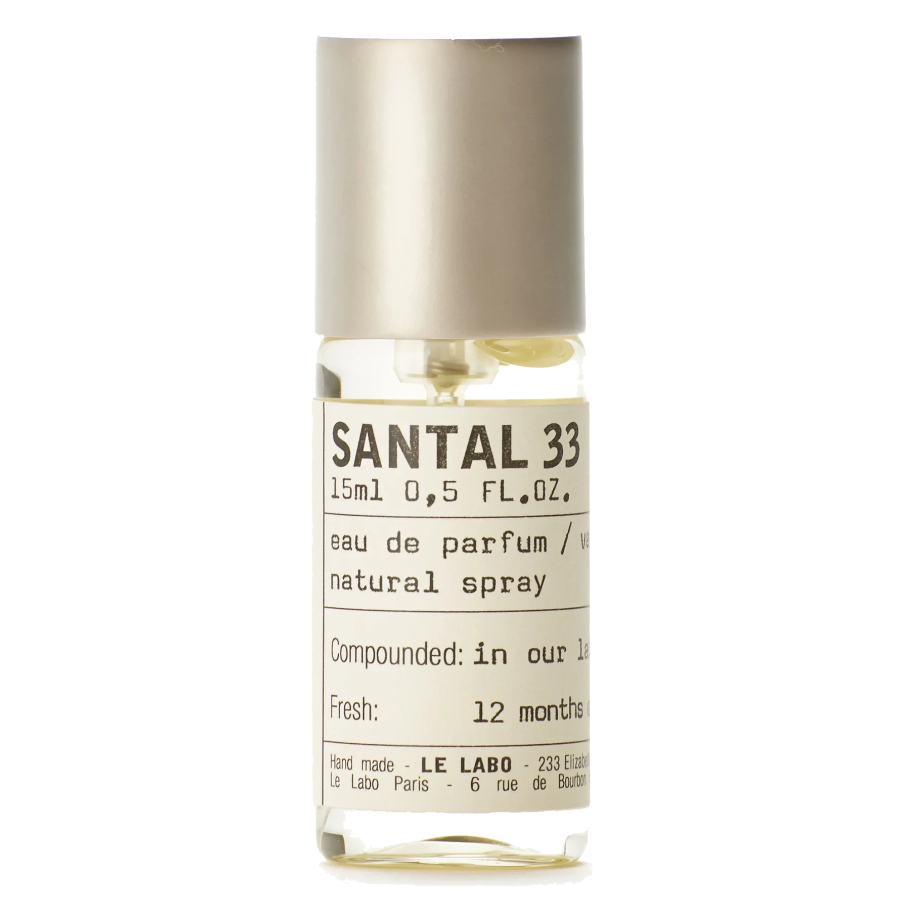 Le Labo Santal 33 Eau de Parfum 15 ml