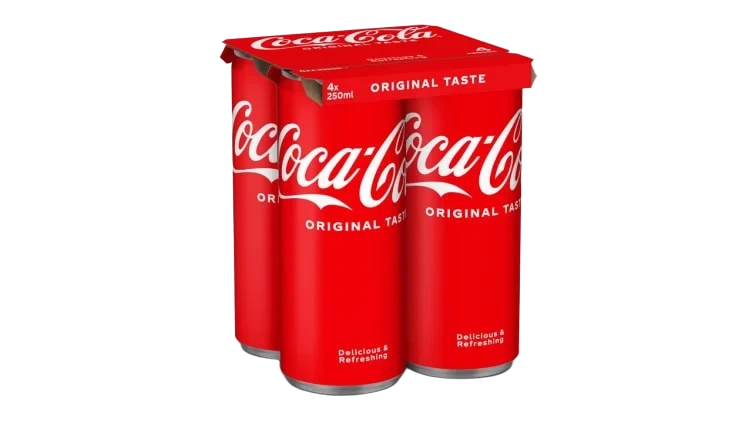 Coca-Cola 0,25lx4 boks