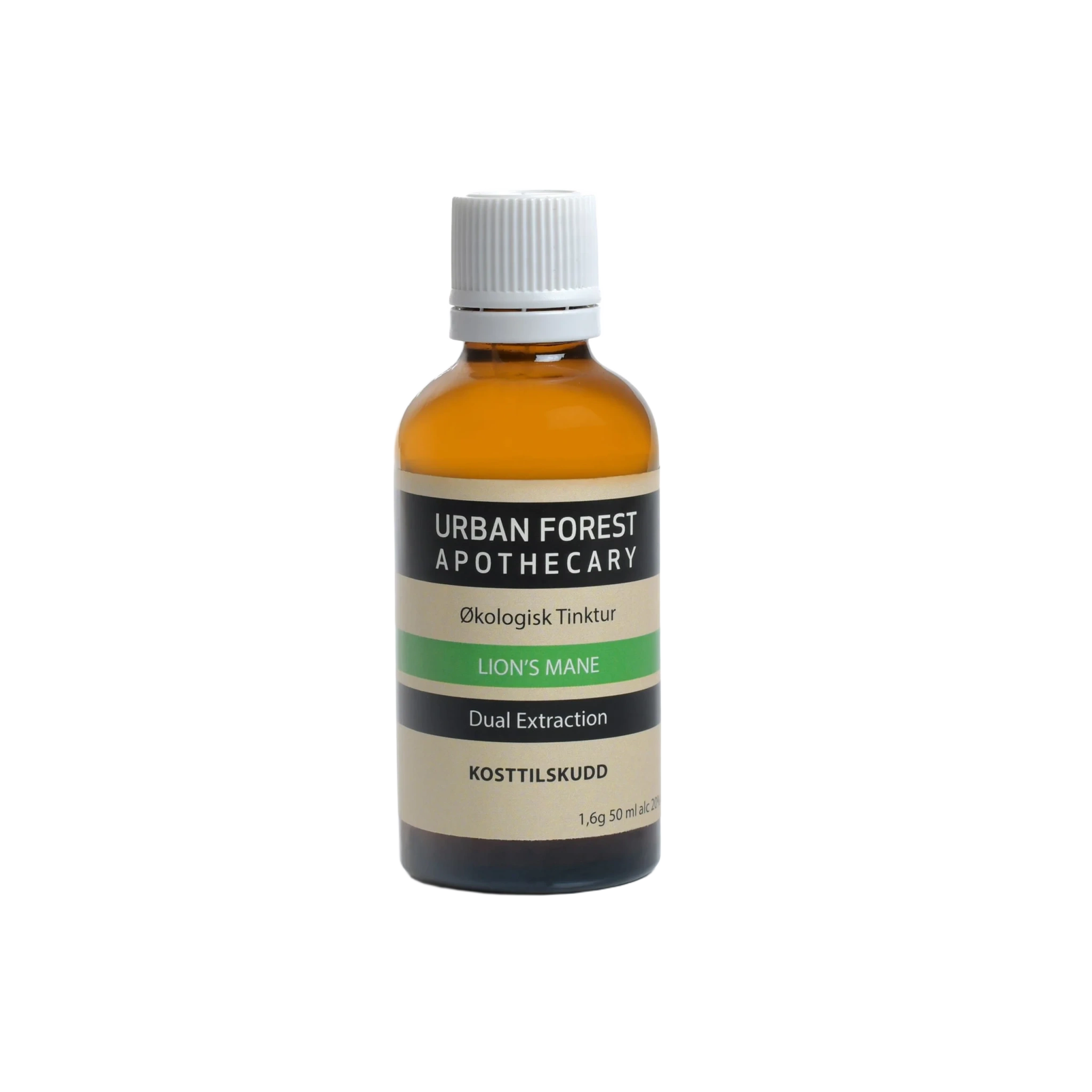 Urban Forest lions mane tinktur 50 ml