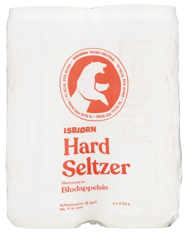 Mack Isbjørn Hard Seltzer Blodapp.0,33lx4bx