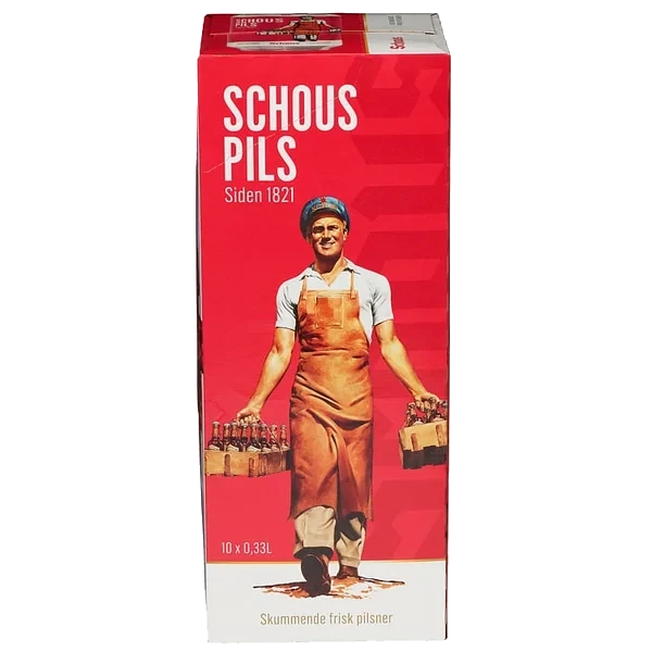 Schous Pilsner 0,33l Bks 10stk