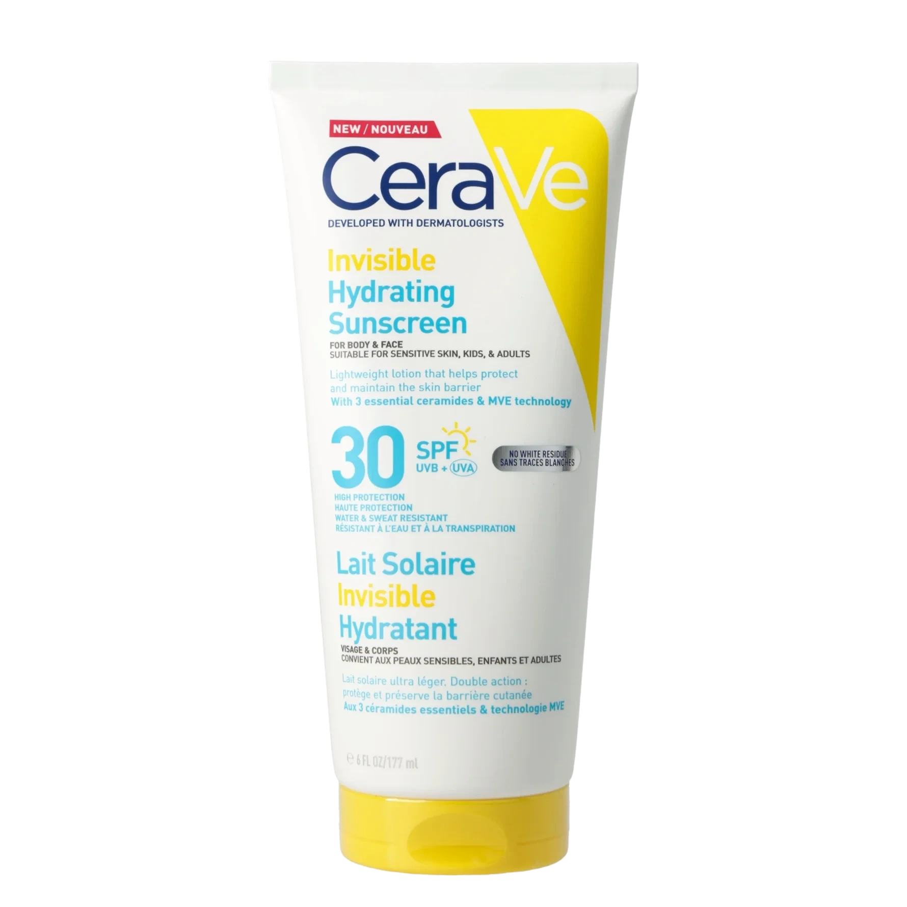 CeraVe Invisible Hydrating Sunscreen SPF30 177 ml
