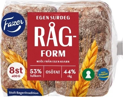 Fazer Rågform Fryst