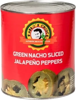Jalapeño grön skivad