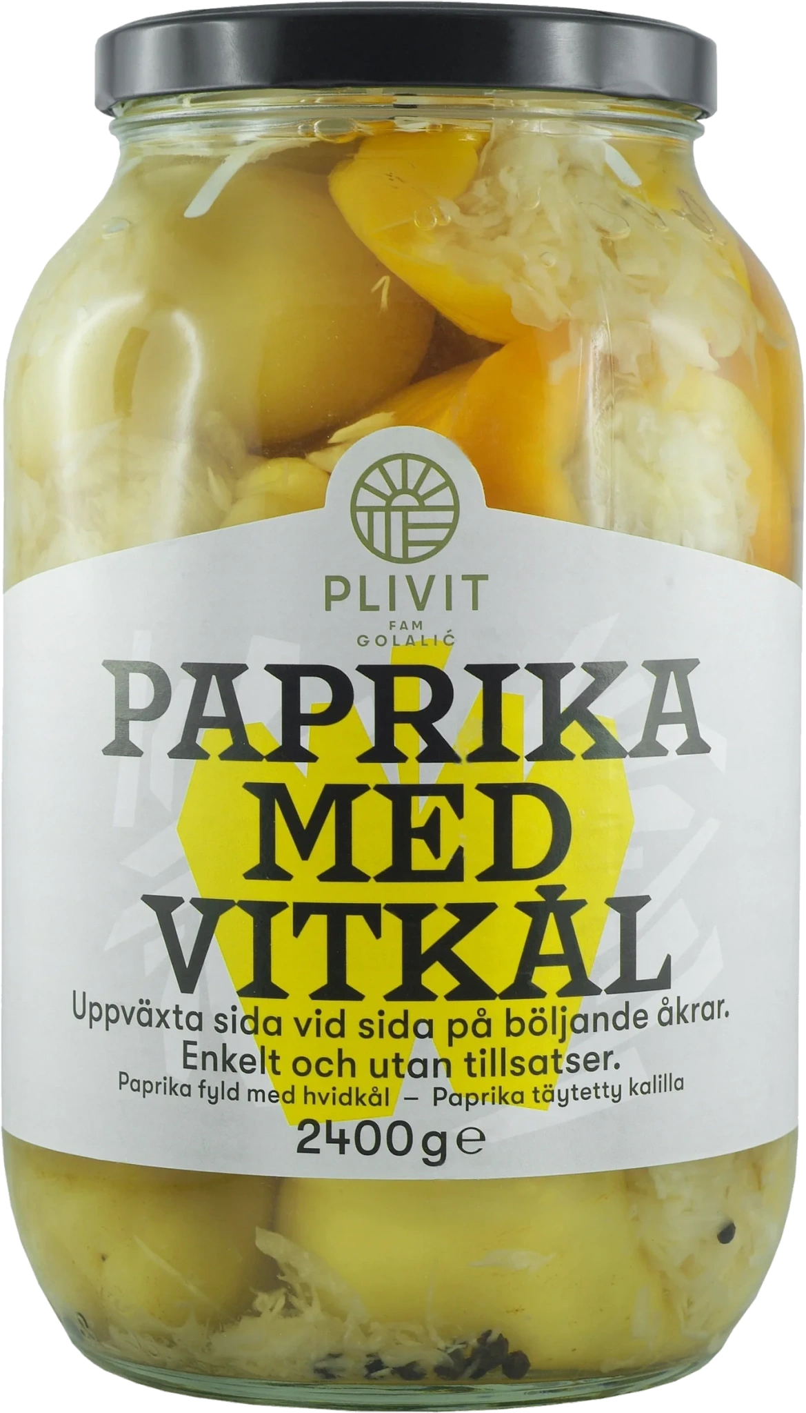 Paprika med Vitkål