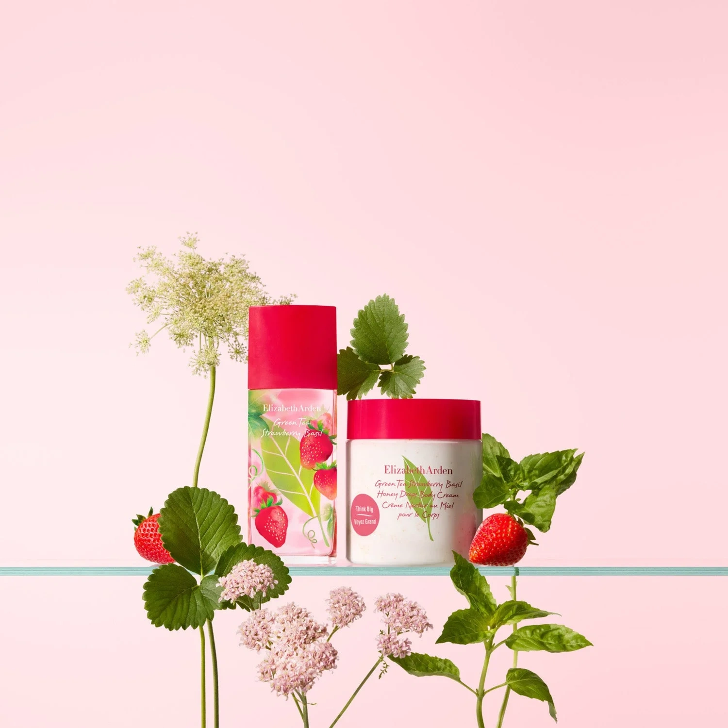 Elizabeth Arden Green Tea Strawberry Basil Honey Drops Body Cream