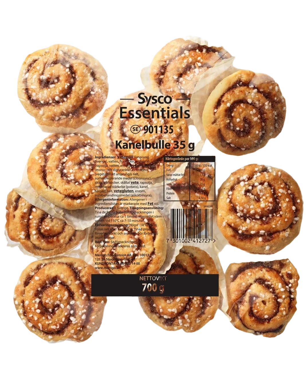 Sysco Essentials Kanelbulle 35 g