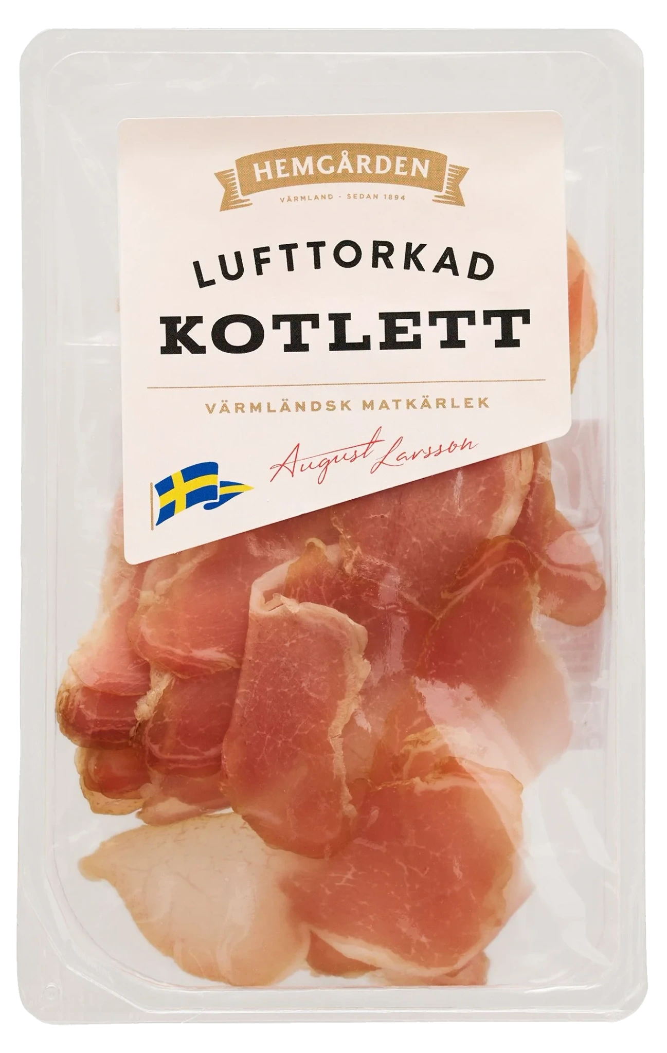 Lufttorkad kotlett tråg