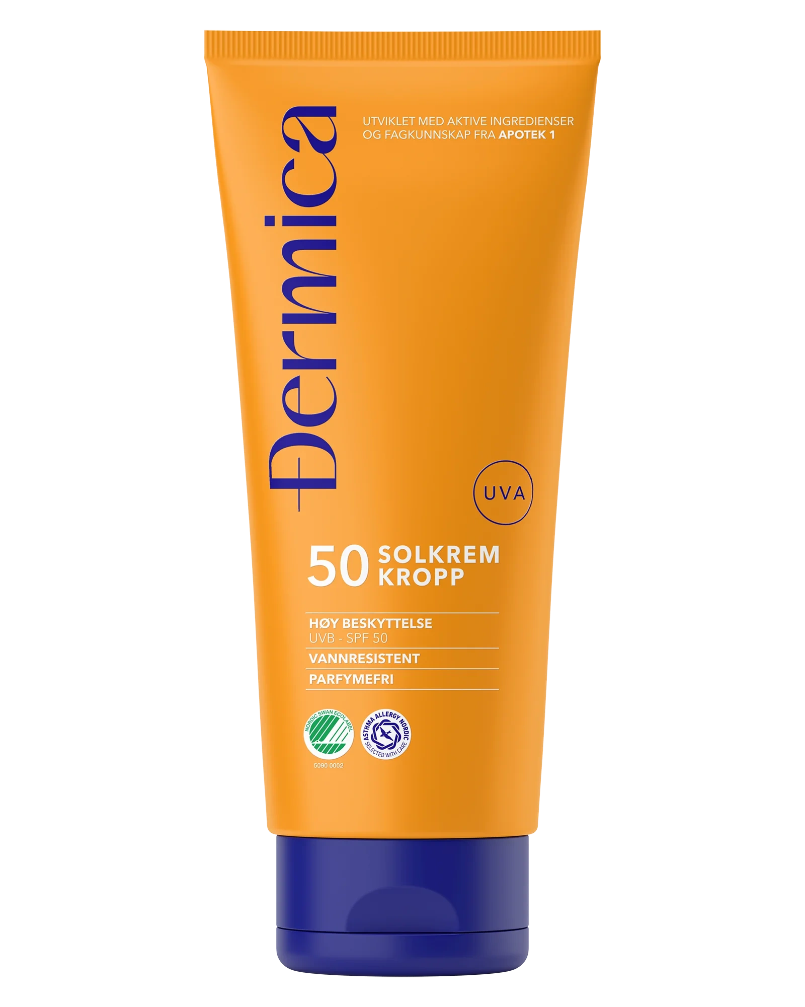 Dermica solkrem til kroppen SPF50 200 ml