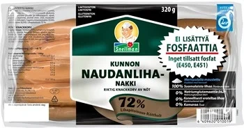 Riktig knackkorv av nöt