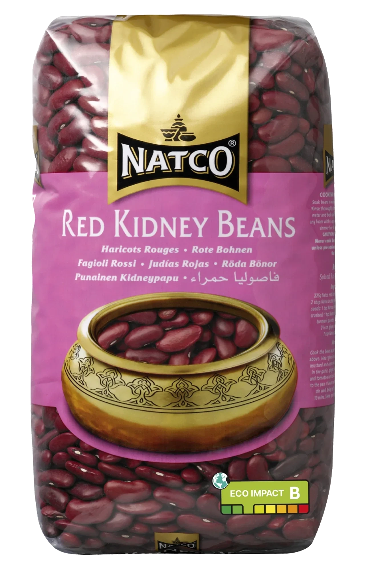 Natco Red Kidney Bønner 1kg