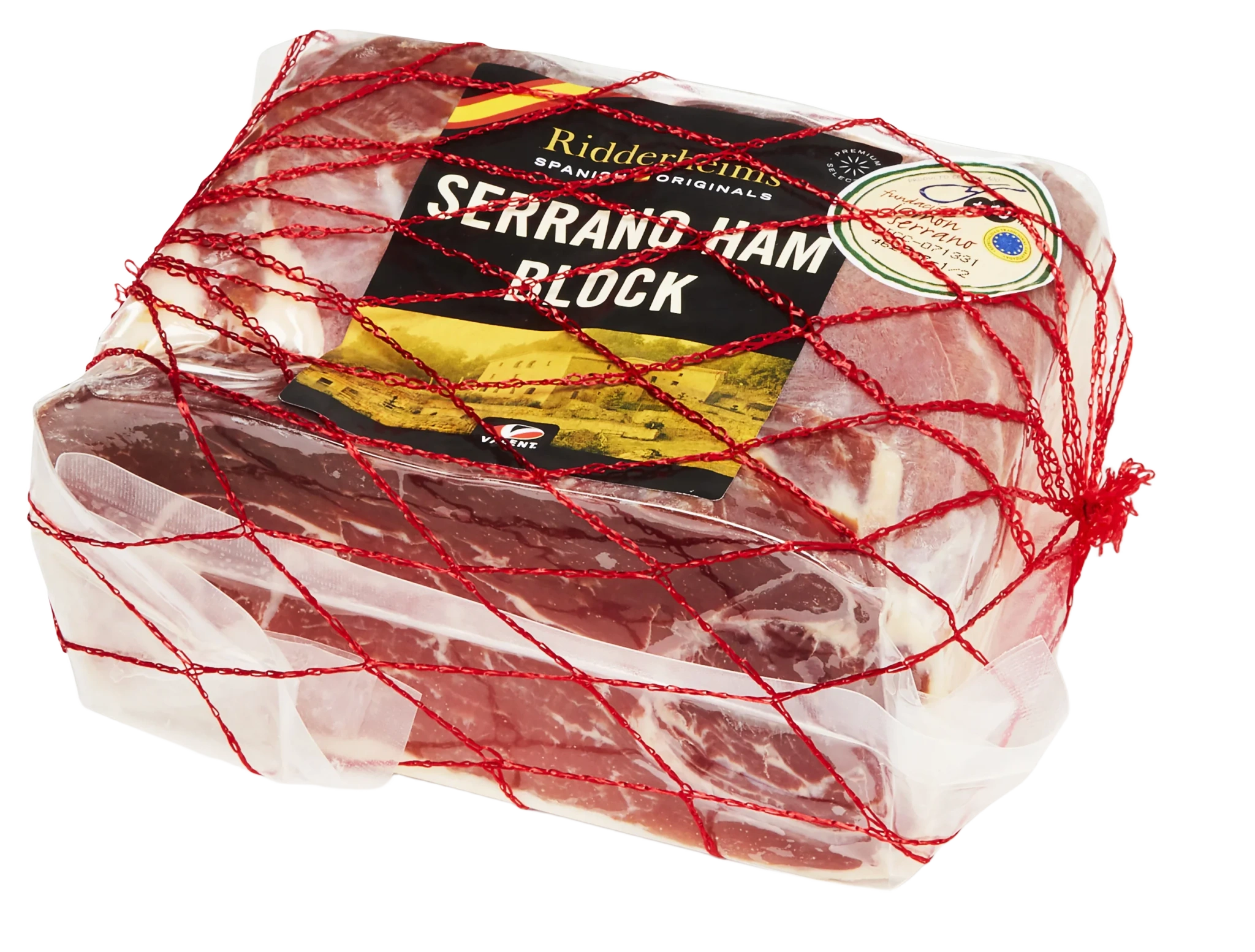 Serrano ham block