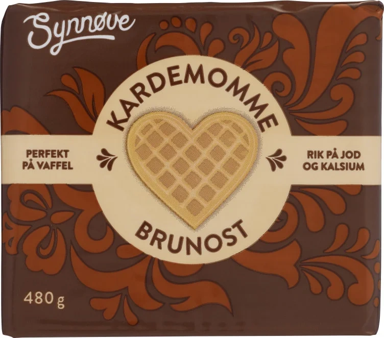 Kardemommebrunost 480g Synnøve Finden