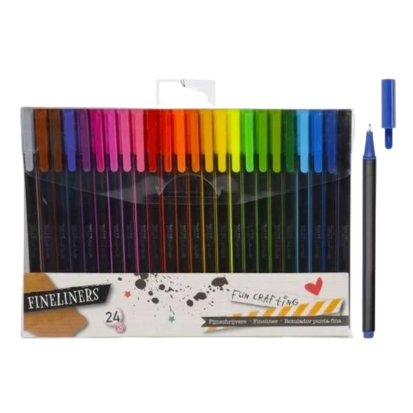 Fineliners 24 stk