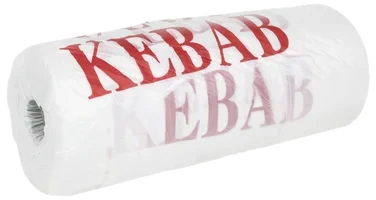 Plastpose Kebab Logo 250 stk