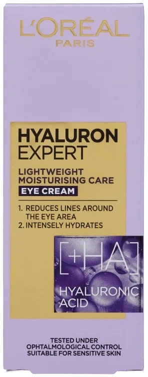 Loreal Øyekrem Hyaluron Expert Repluming 15ml
