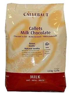 Callebaut sjokolade lys 823   2,5kg